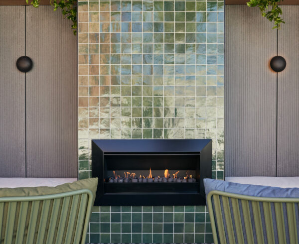 Rooftop Fireplace
